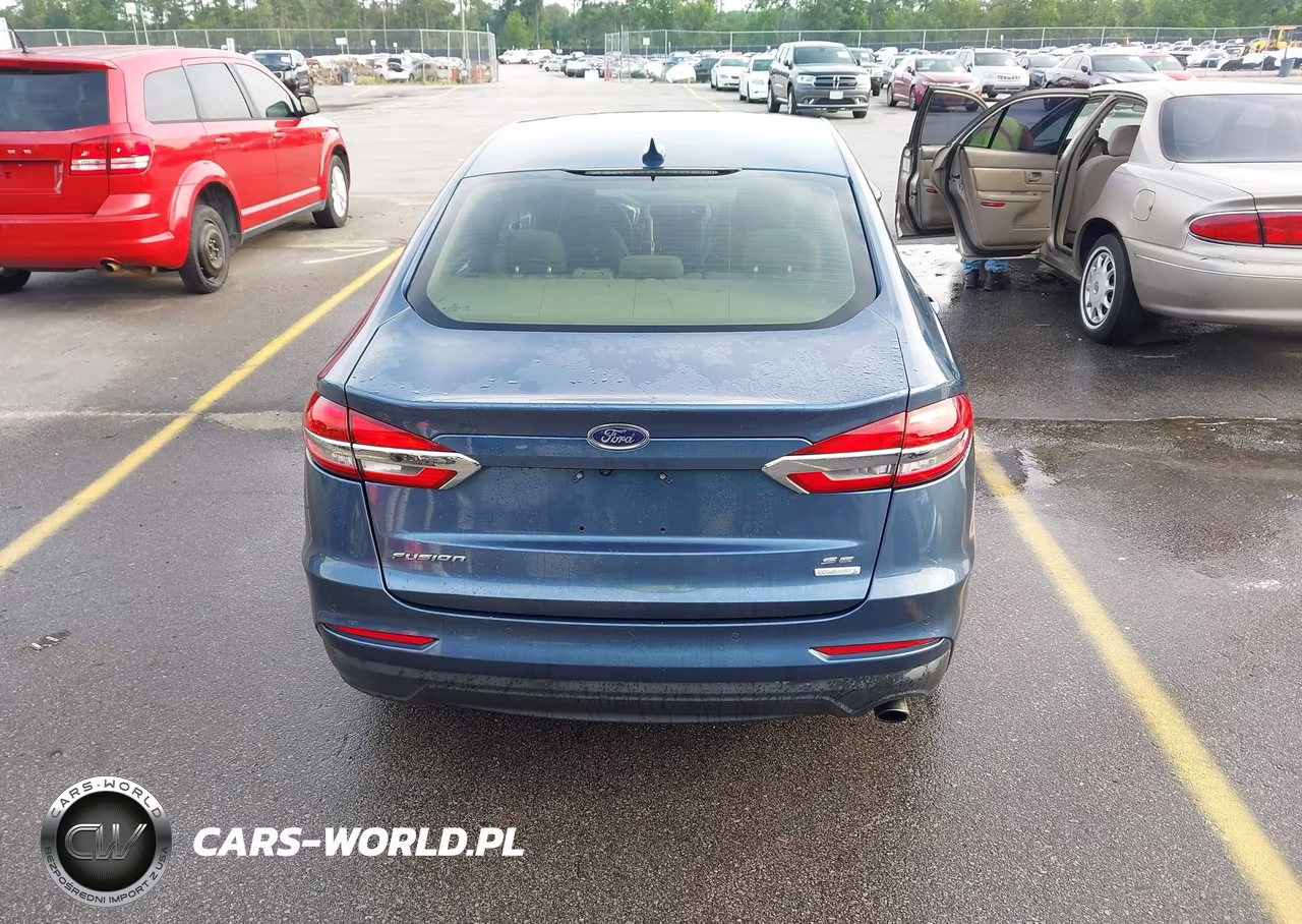 2019 Ford Fusion Se VIN:3FA6P0HDXKR203533 - 16