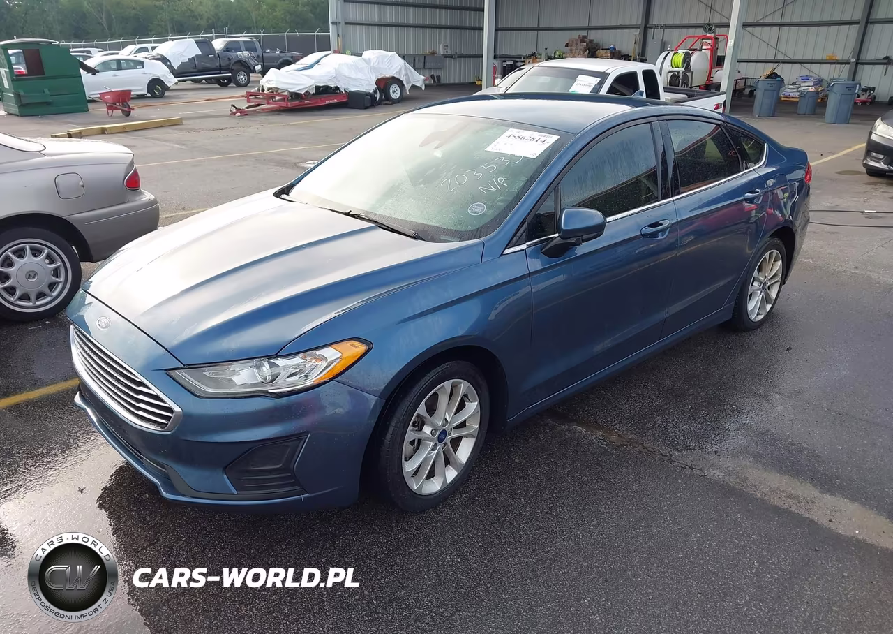2019 Ford Fusion Se VIN:3FA6P0HDXKR203533 - 2