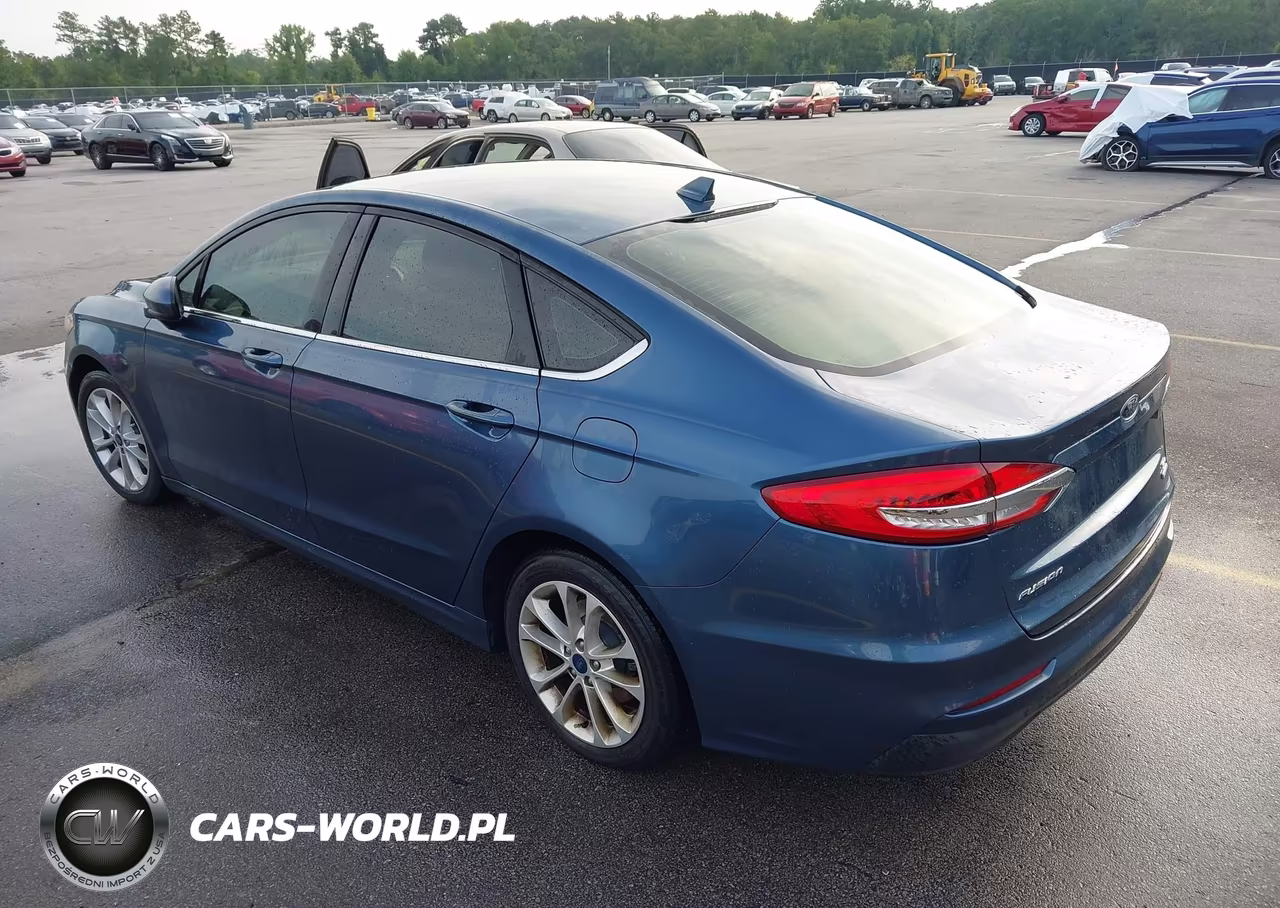 2019 Ford Fusion Se VIN:3FA6P0HDXKR203533 - 3