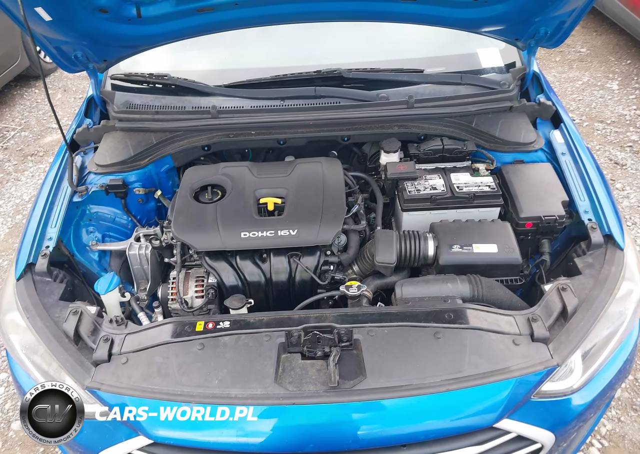2017 Hyundai Elantra Se VIN:KMHD74LF3HU350601 - 10