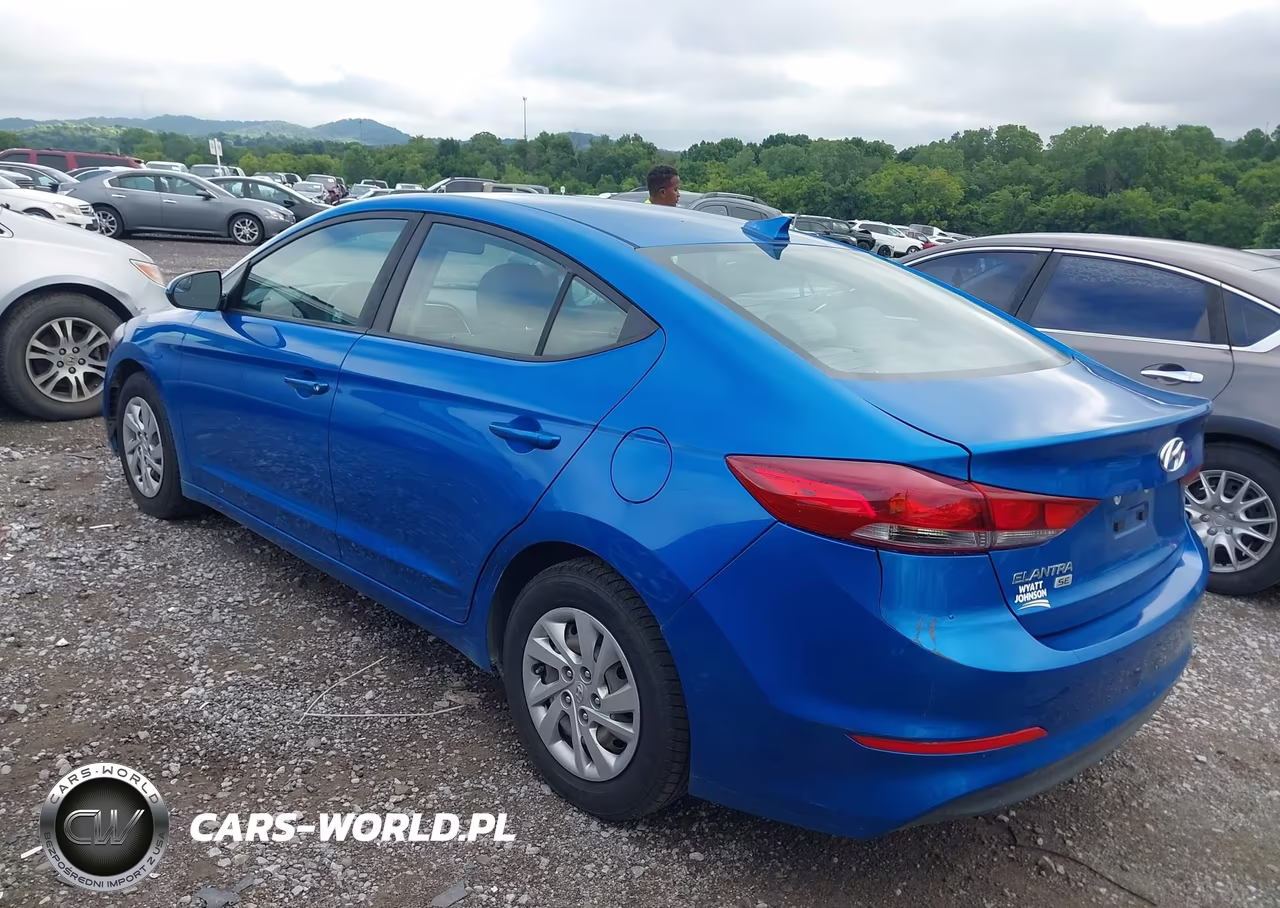 2017 Hyundai Elantra Se VIN:KMHD74LF3HU350601 - 3