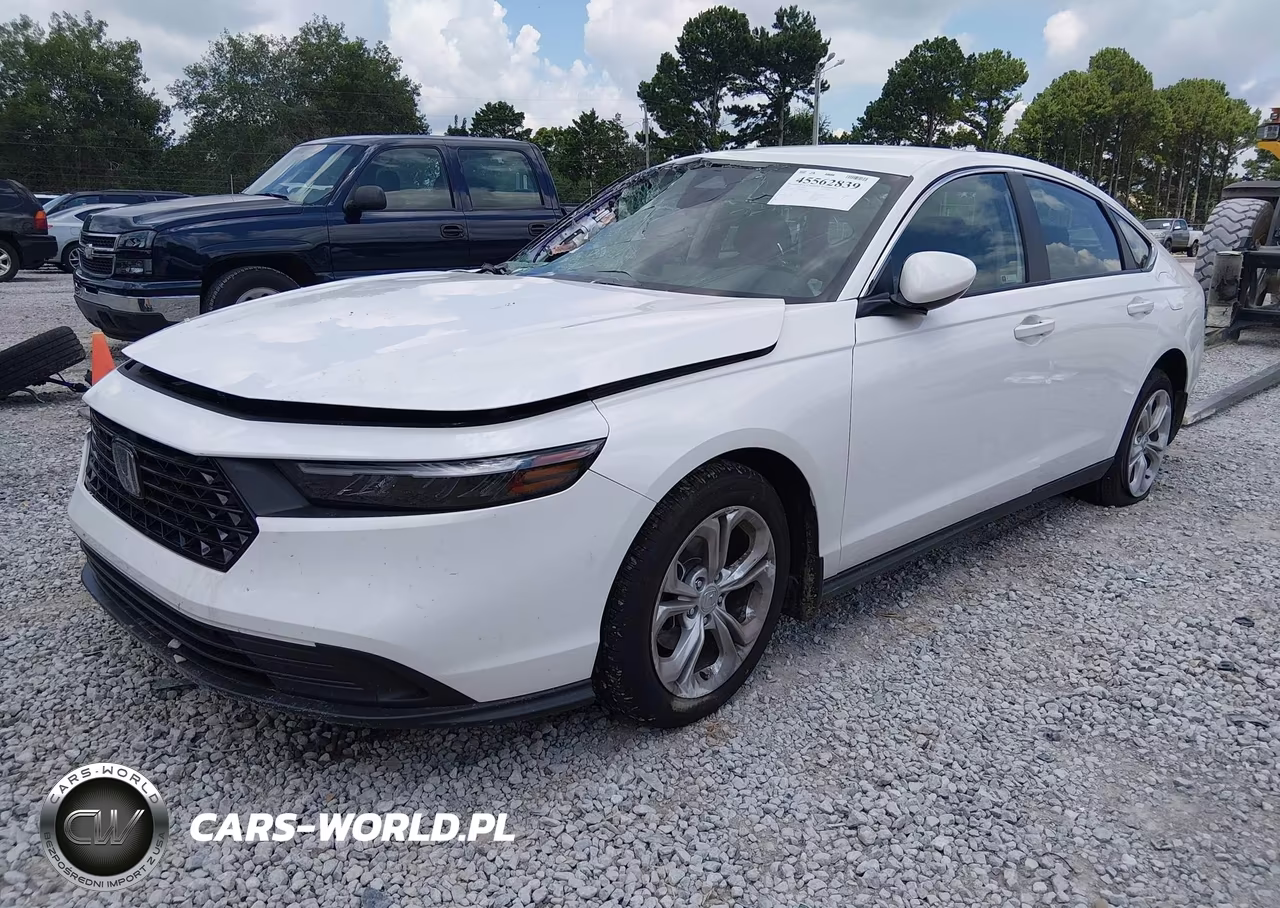 2025 Honda Accord Lx VIN:1HGCY1F23SA087301 - 2