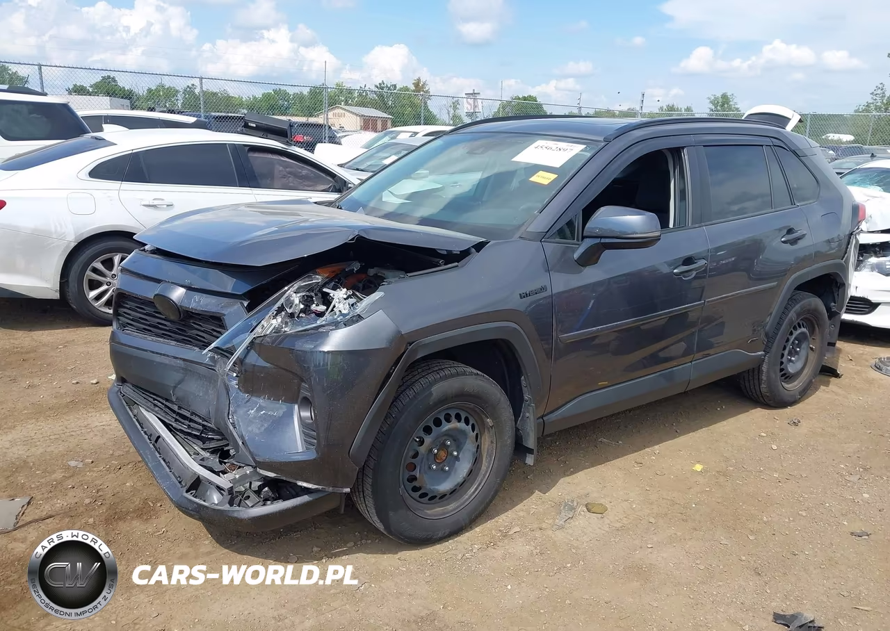2019 Toyota Rav4 Hybrid Xle VIN:2T3RWRFV0KW017540 - 2