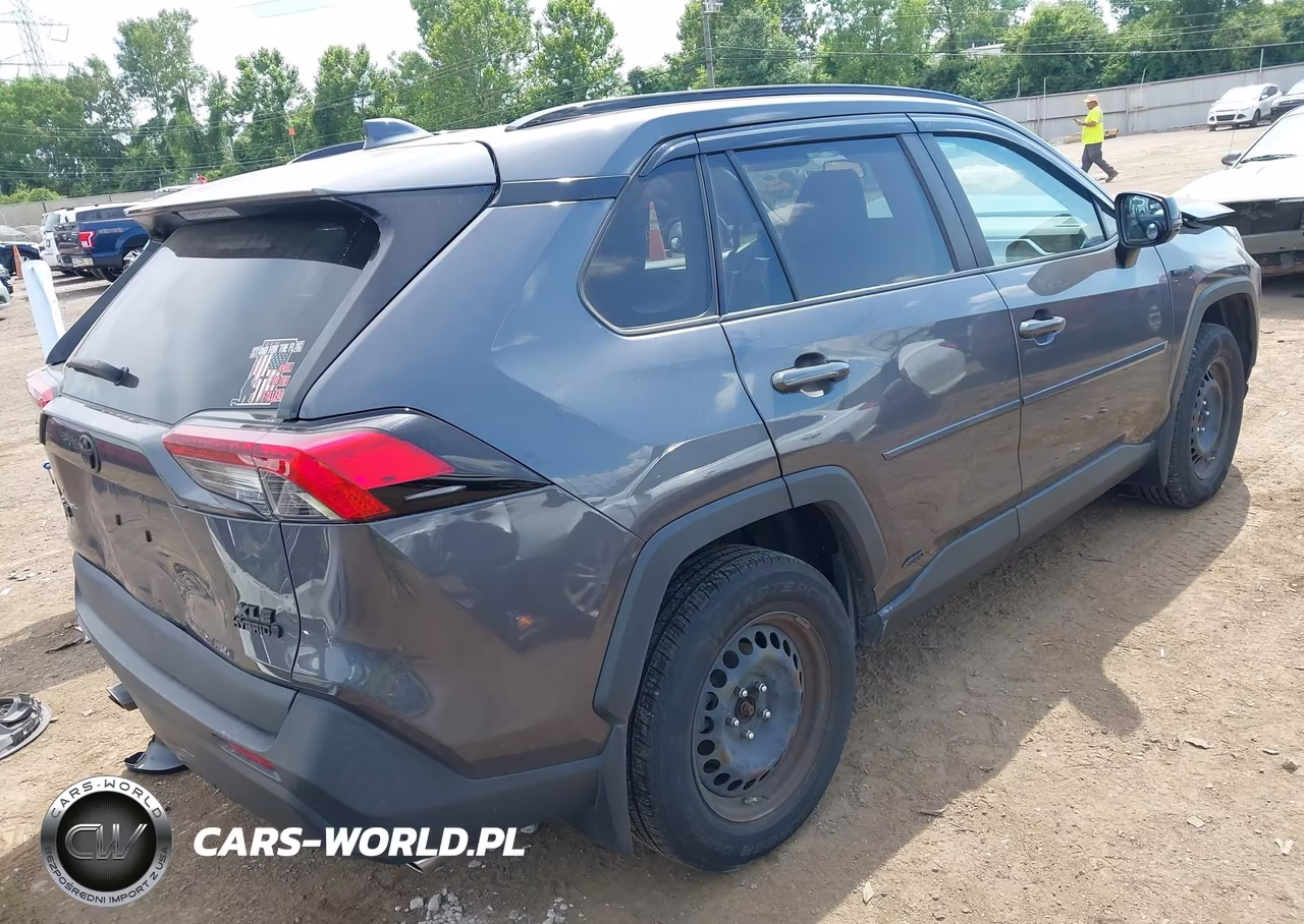 2019 Toyota Rav4 Hybrid Xle VIN:2T3RWRFV0KW017540 - 4
