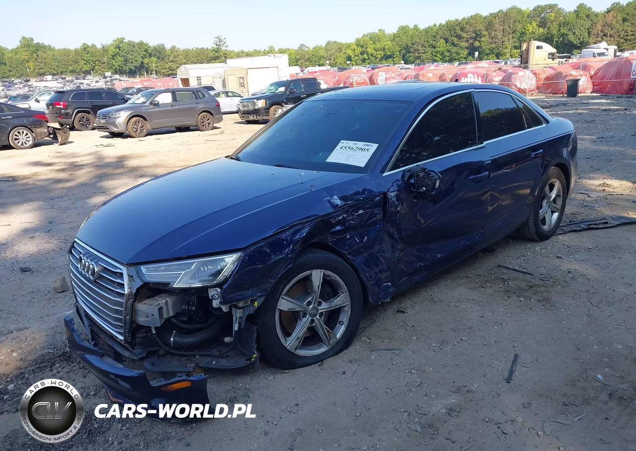2019 Audi A4 40 Premium VIN:WAUGMAF41KA042478 - 2