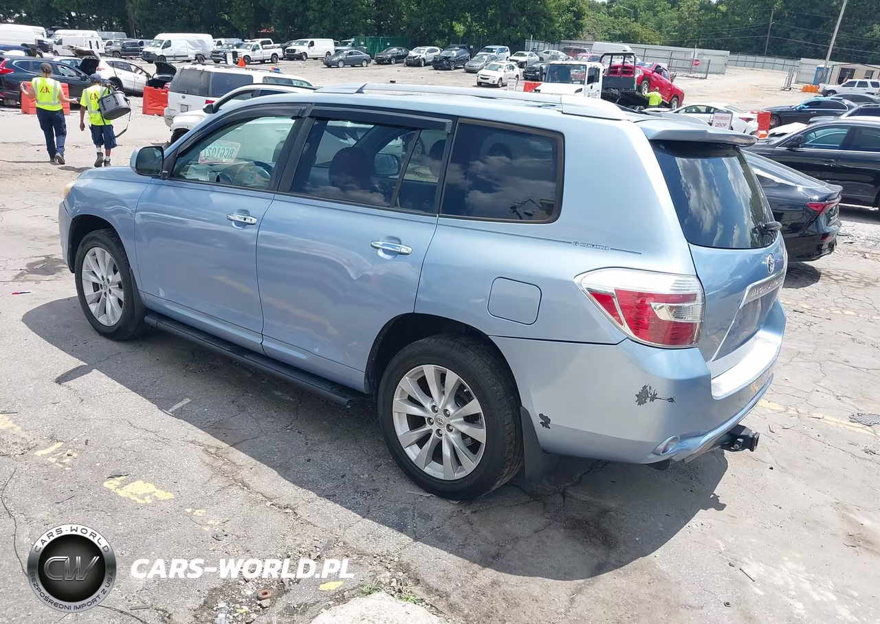 2008 Toyota Highlander Hybrid Limited VIN:JTEEW44A782012219 - 3
