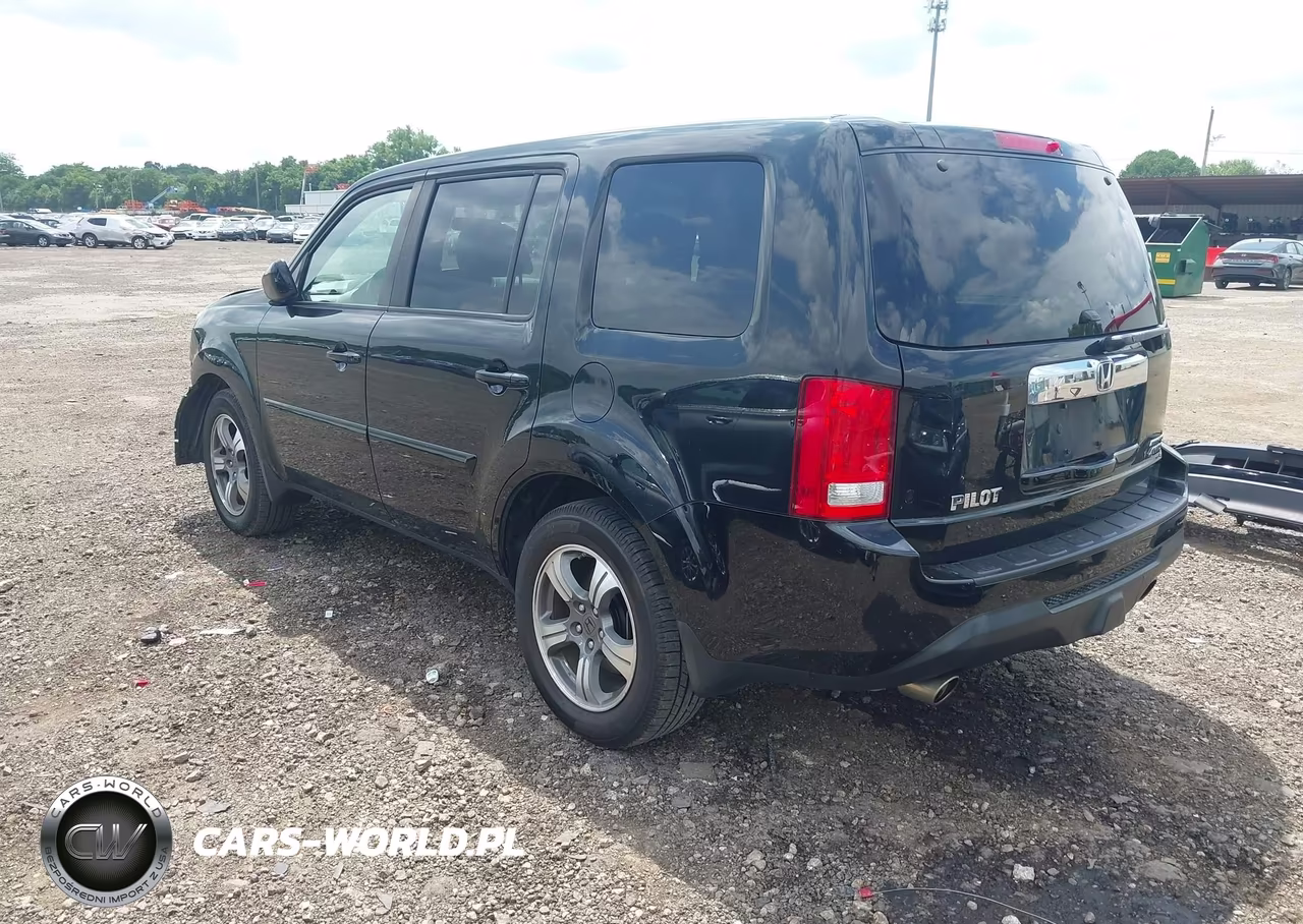 2015 Honda Pilot Se VIN:5FNYF4H37FB053344 - 3