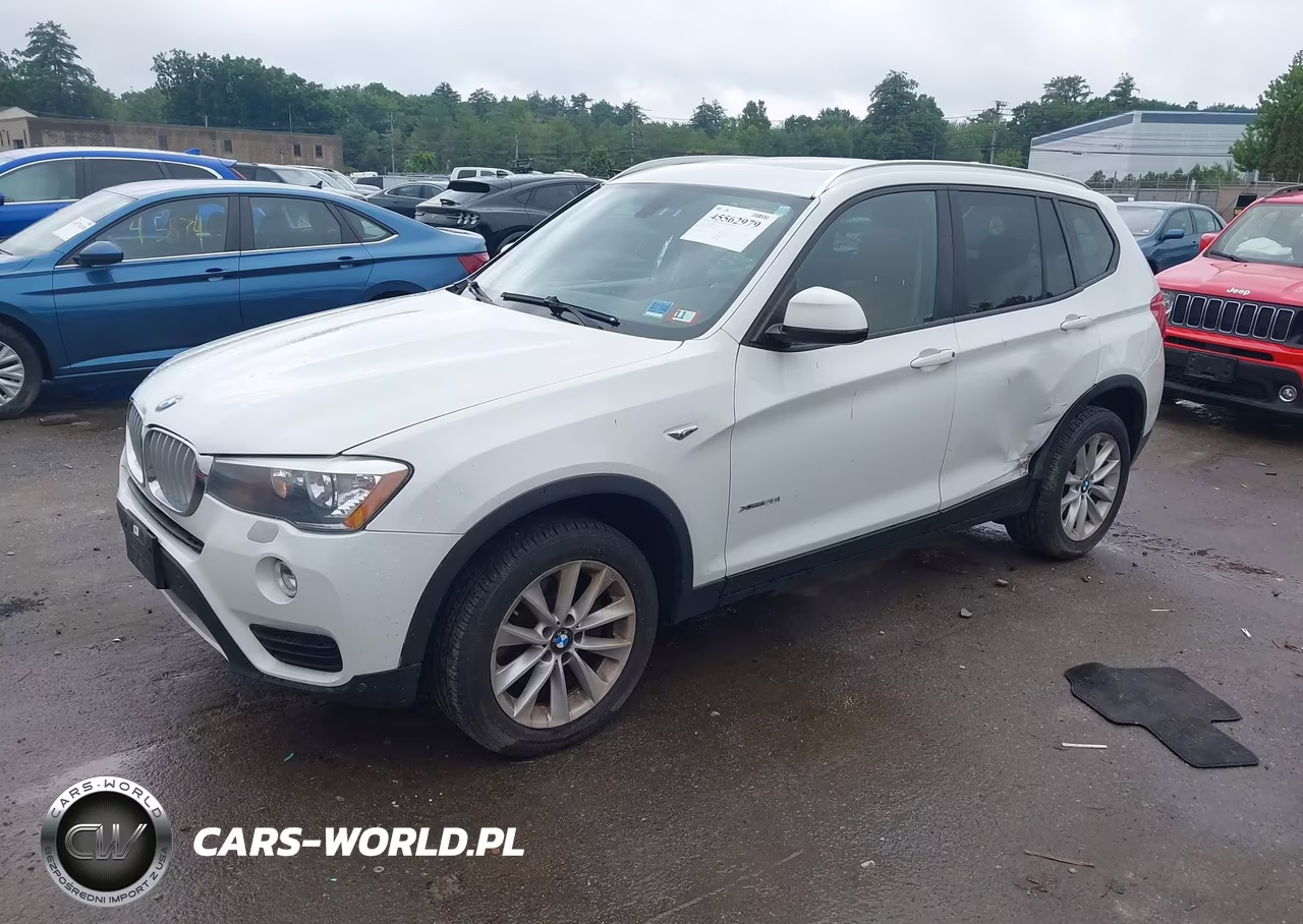 2016 BMW X3 xDrive28I VIN:5UXWX9C57G0D67734 - 2