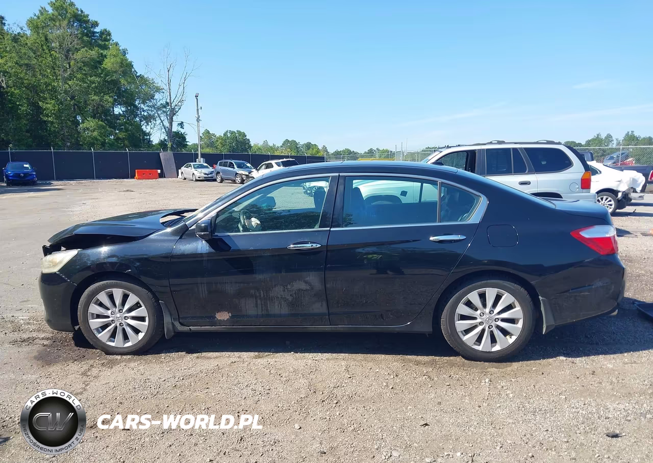 2014 Honda Accord Ex-L V-6 VIN:1HGCR3F82EA004927 - 14