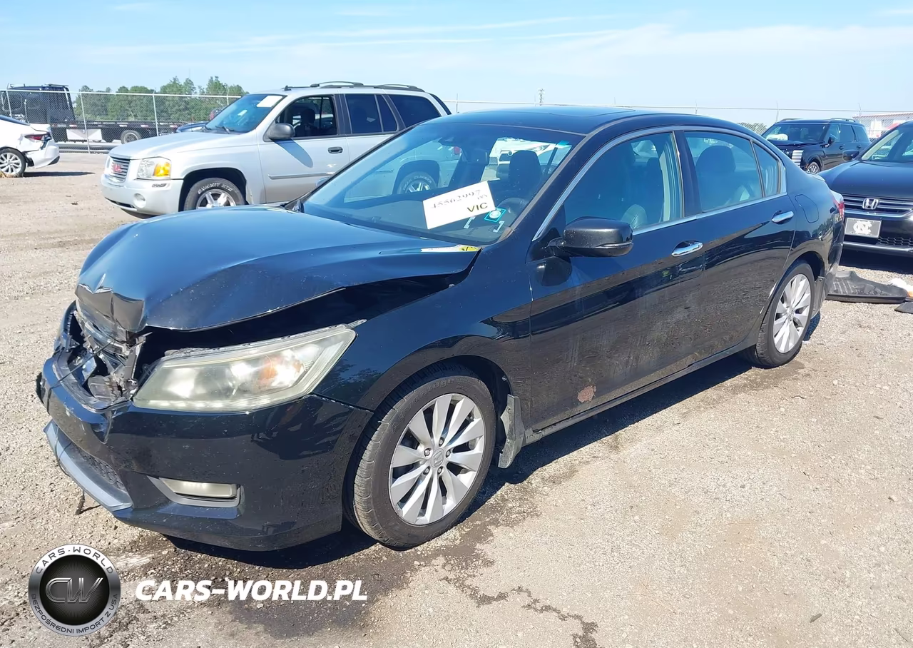 2014 Honda Accord Ex-L V-6 VIN:1HGCR3F82EA004927 - 2