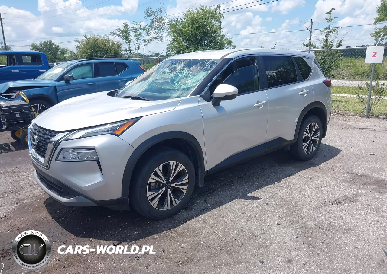 2022 Nissan Rogue Sv Fwd VIN:5N1BT3BA8NC693697 - 2