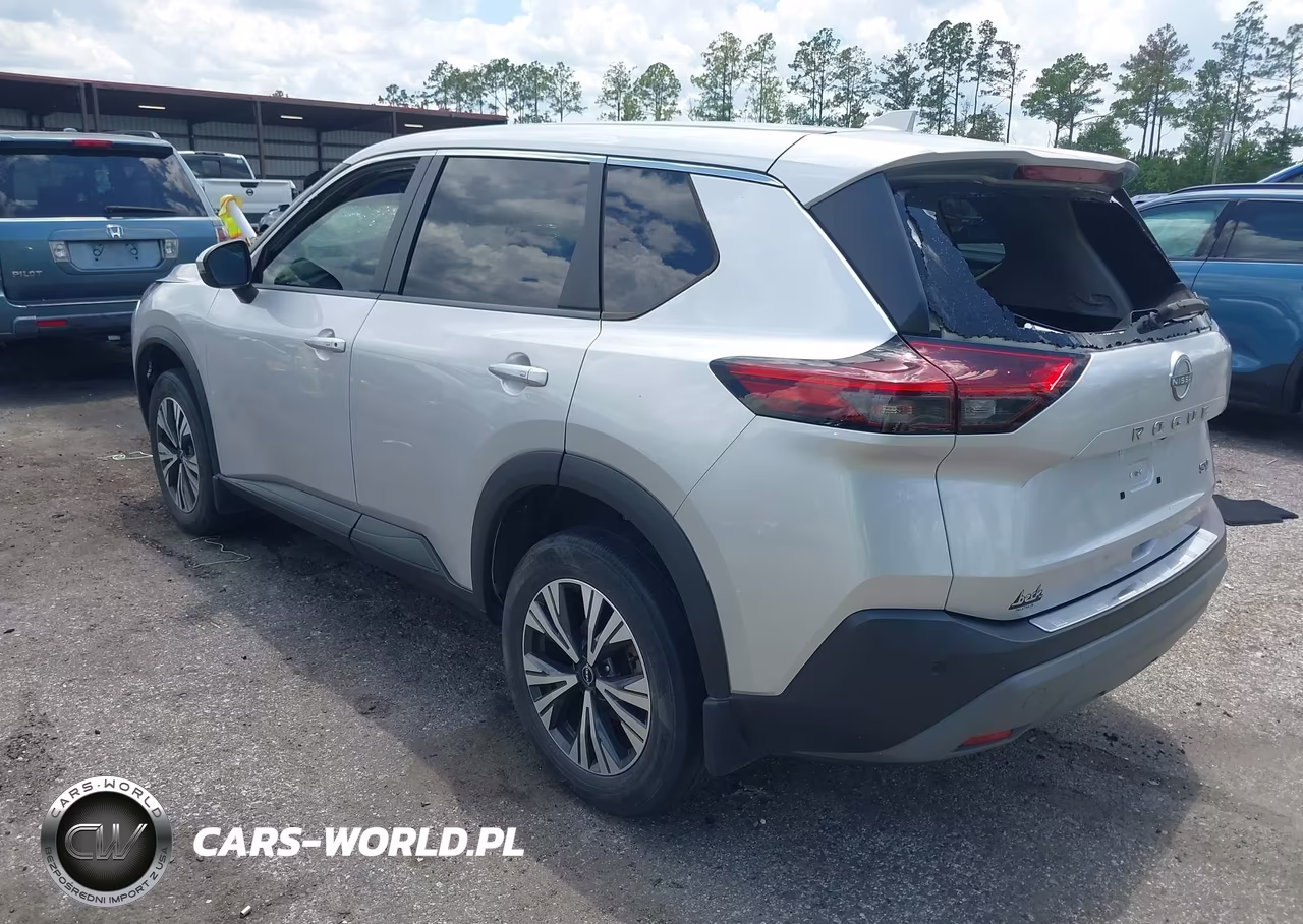 2022 Nissan Rogue Sv Fwd VIN:5N1BT3BA8NC693697 - 3
