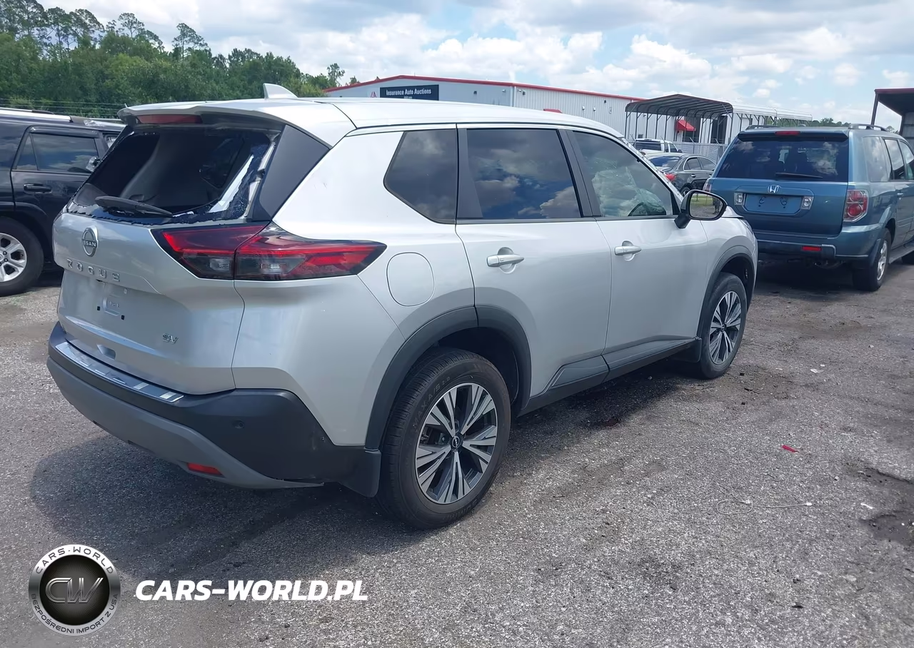 2022 Nissan Rogue Sv Fwd VIN:5N1BT3BA8NC693697 - 4