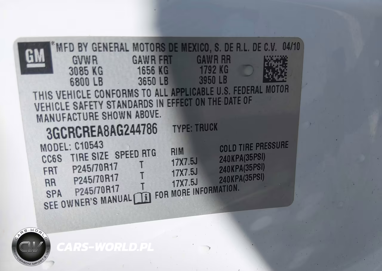 2010 Chevrolet Silverado 1500 Ls VIN:3GCRCREA8AG244786 - 9