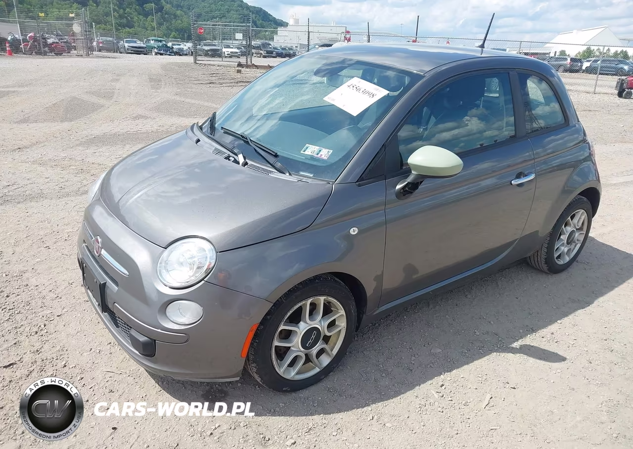 2013 Fiat 500 Pop VIN:3C3CFFAR2DT688737 - 2