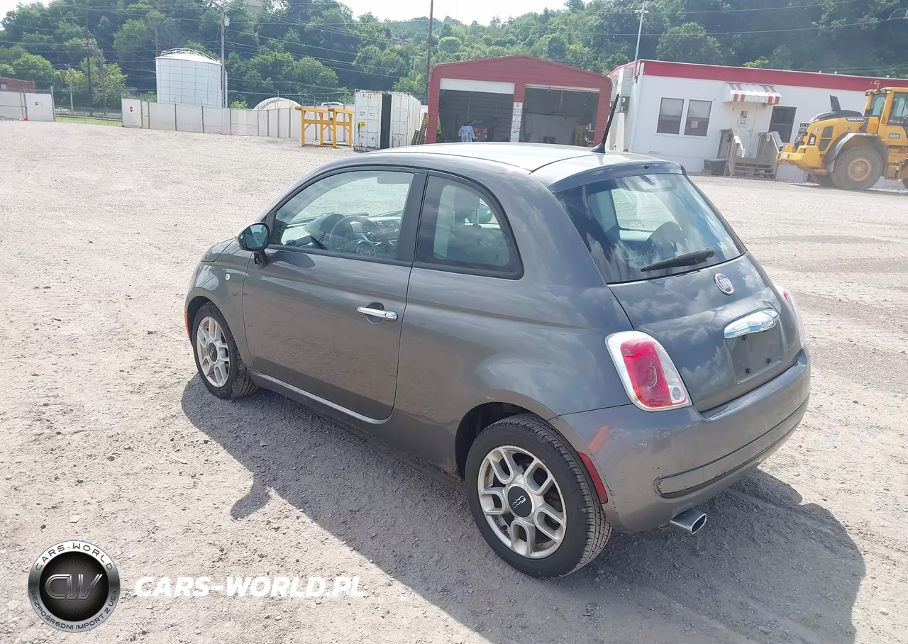 2013 Fiat 500 Pop VIN:3C3CFFAR2DT688737 - 3