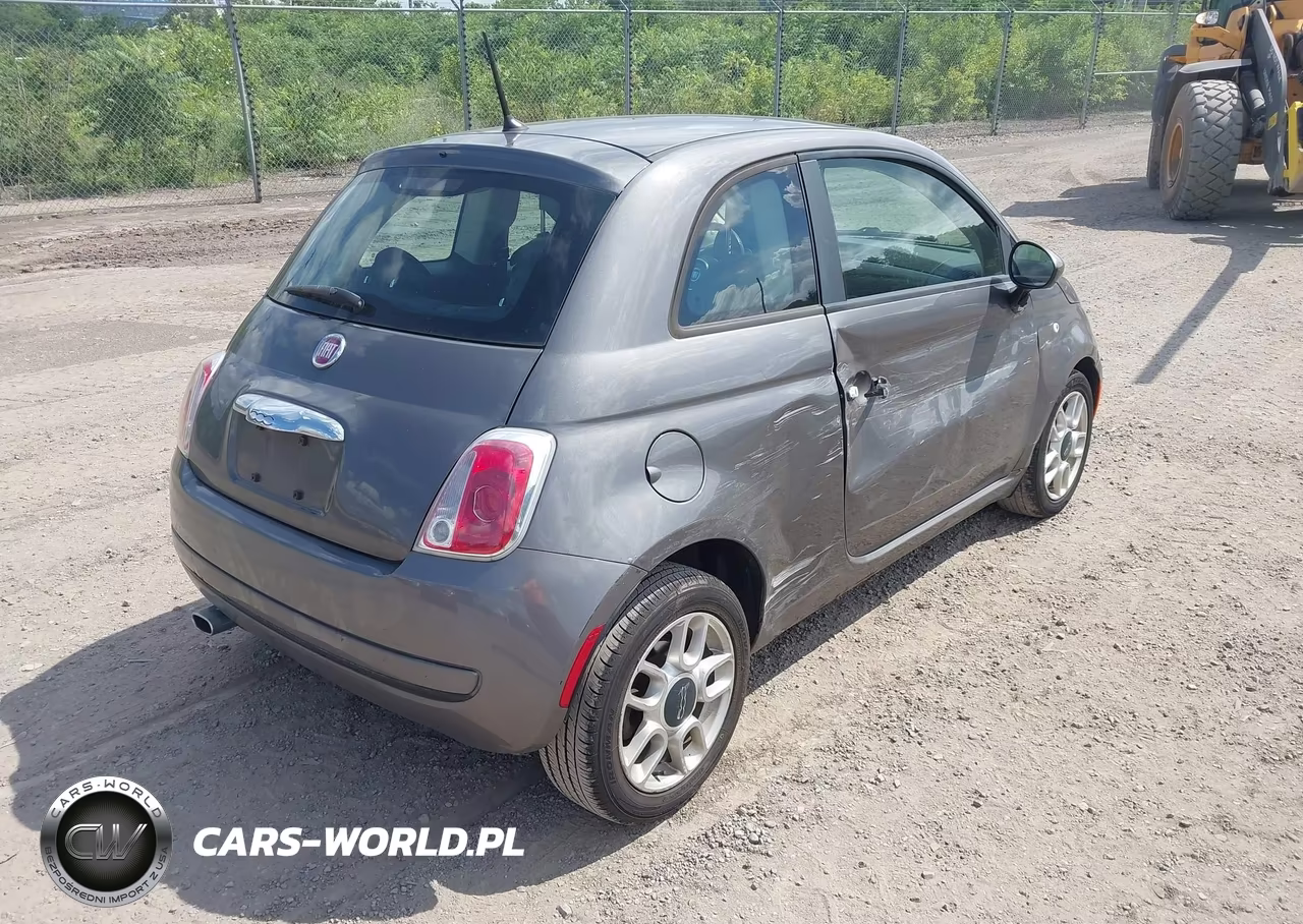2013 Fiat 500 Pop VIN:3C3CFFAR2DT688737 - 4