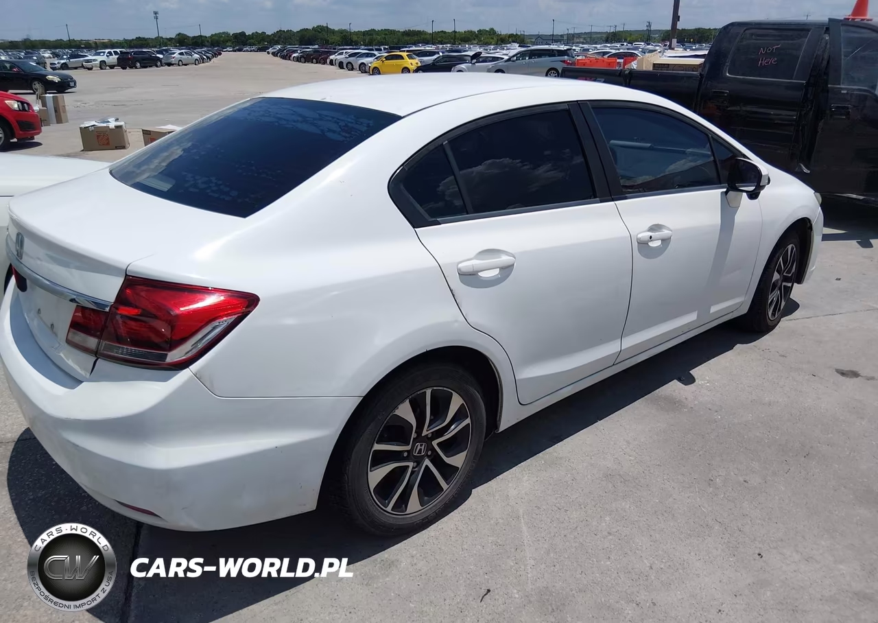 2014 Honda Civic Ex VIN:19XFB2F87EE072423 - 4