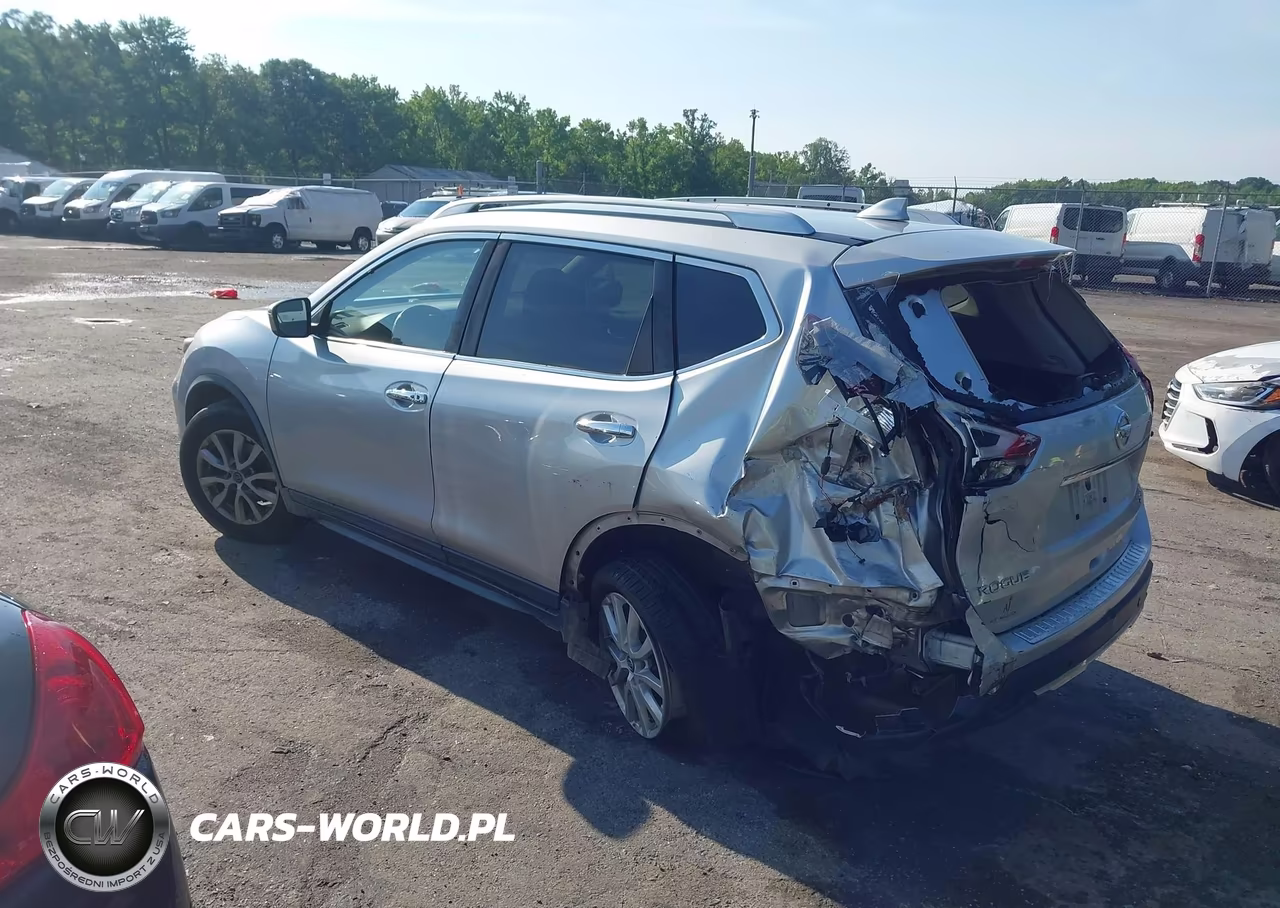 2019 Nissan Rogue Sv VIN:KNMAT2MV2KP510888 - 3