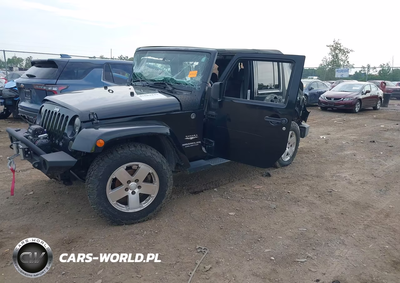 2008 Jeep Wrangler Unlimited Sahara VIN:1J4GA59128L638226 - 2