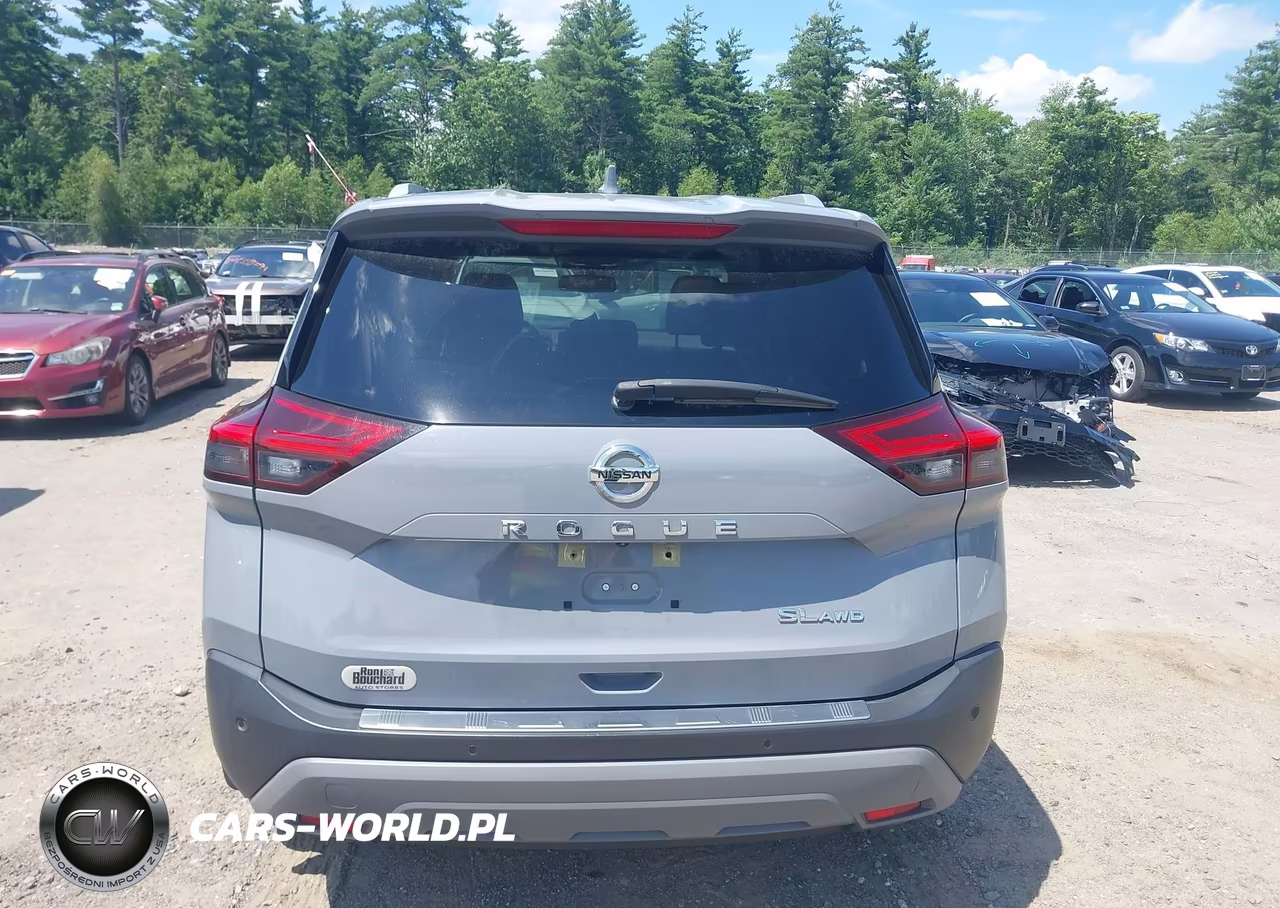 2021 Nissan Rogue Sl Intelligent Awd VIN:JN8AT3CB1MW239333 - 13