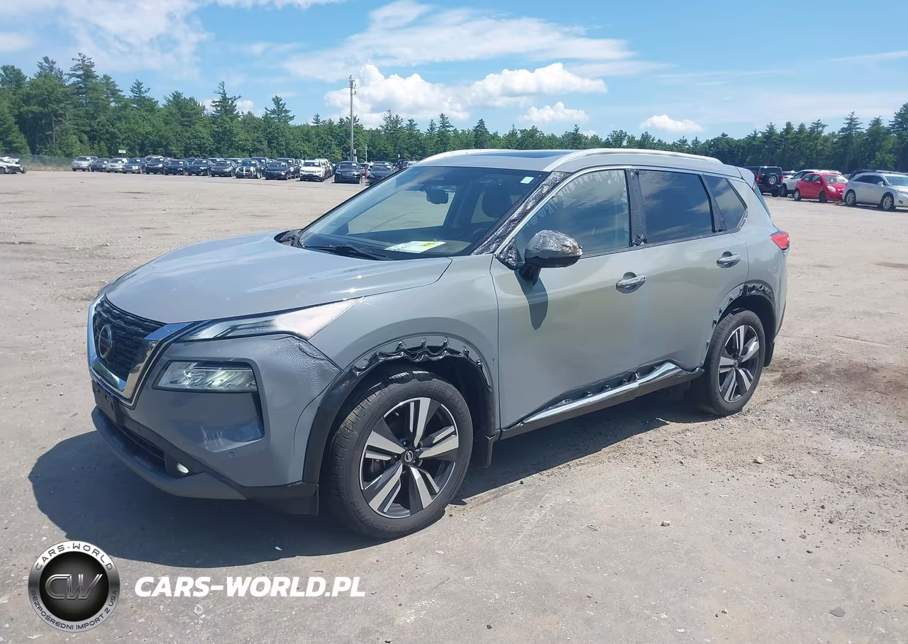 2021 Nissan Rogue Sl Intelligent Awd VIN:JN8AT3CB1MW239333 - 2