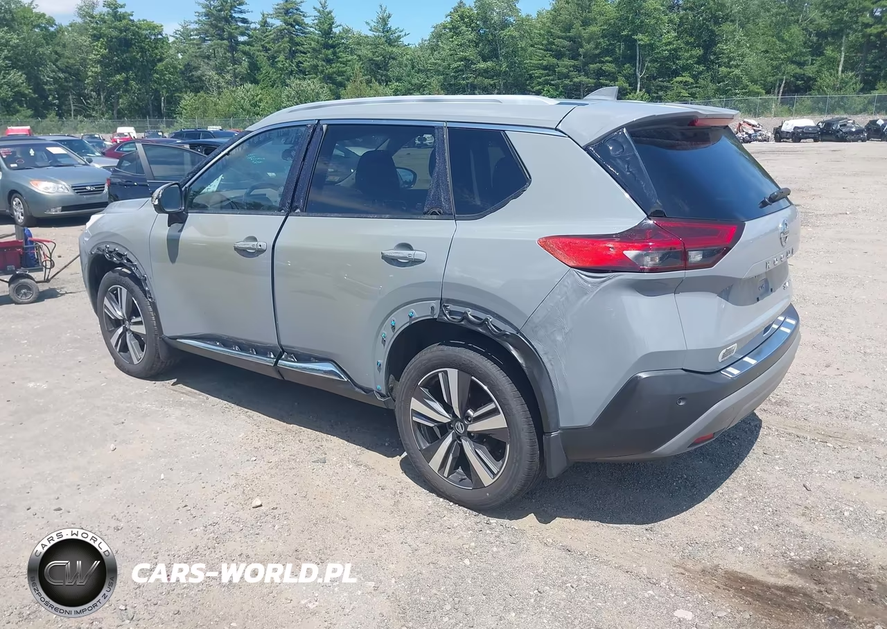 2021 Nissan Rogue Sl Intelligent Awd VIN:JN8AT3CB1MW239333 - 3