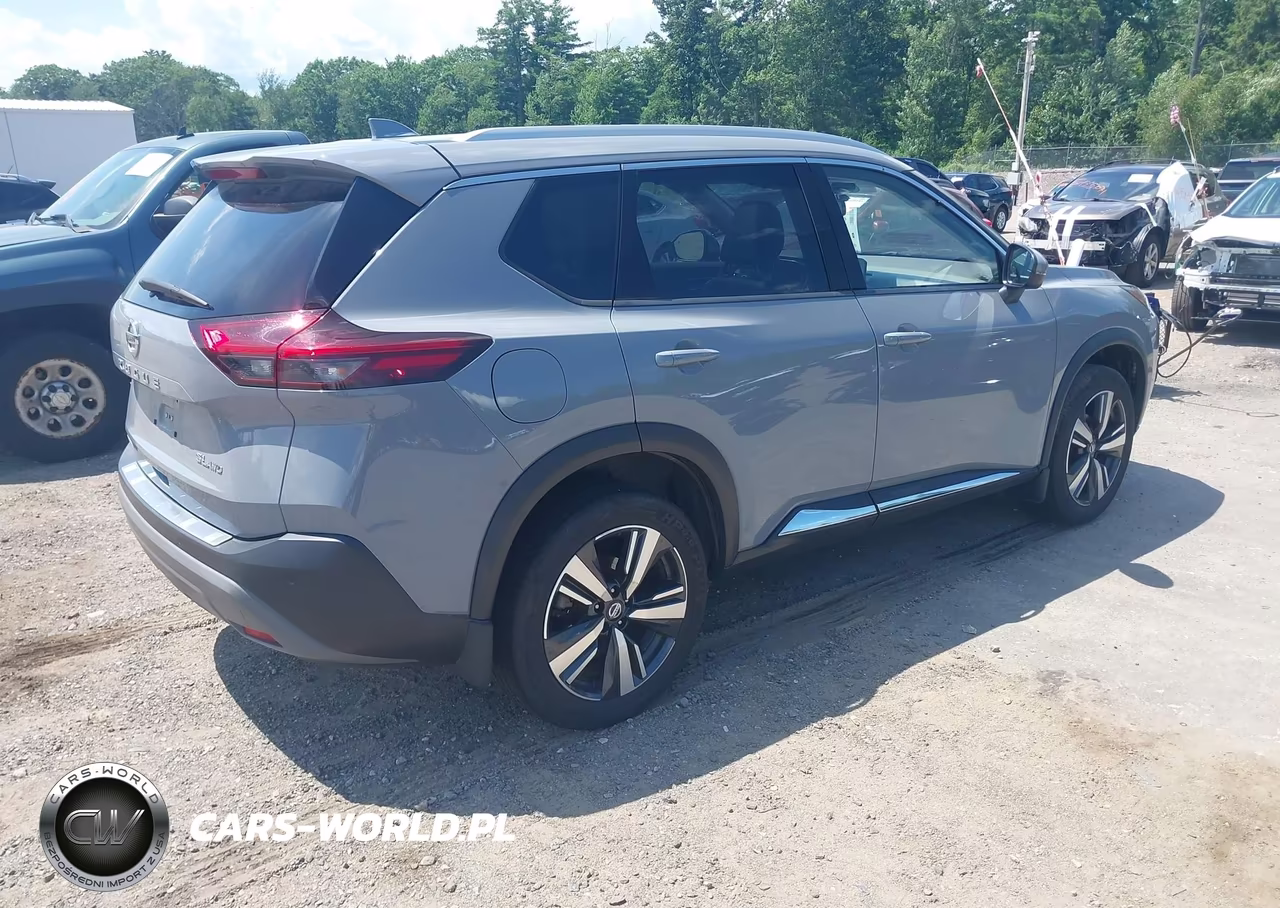 2021 Nissan Rogue Sl Intelligent Awd VIN:JN8AT3CB1MW239333 - 4