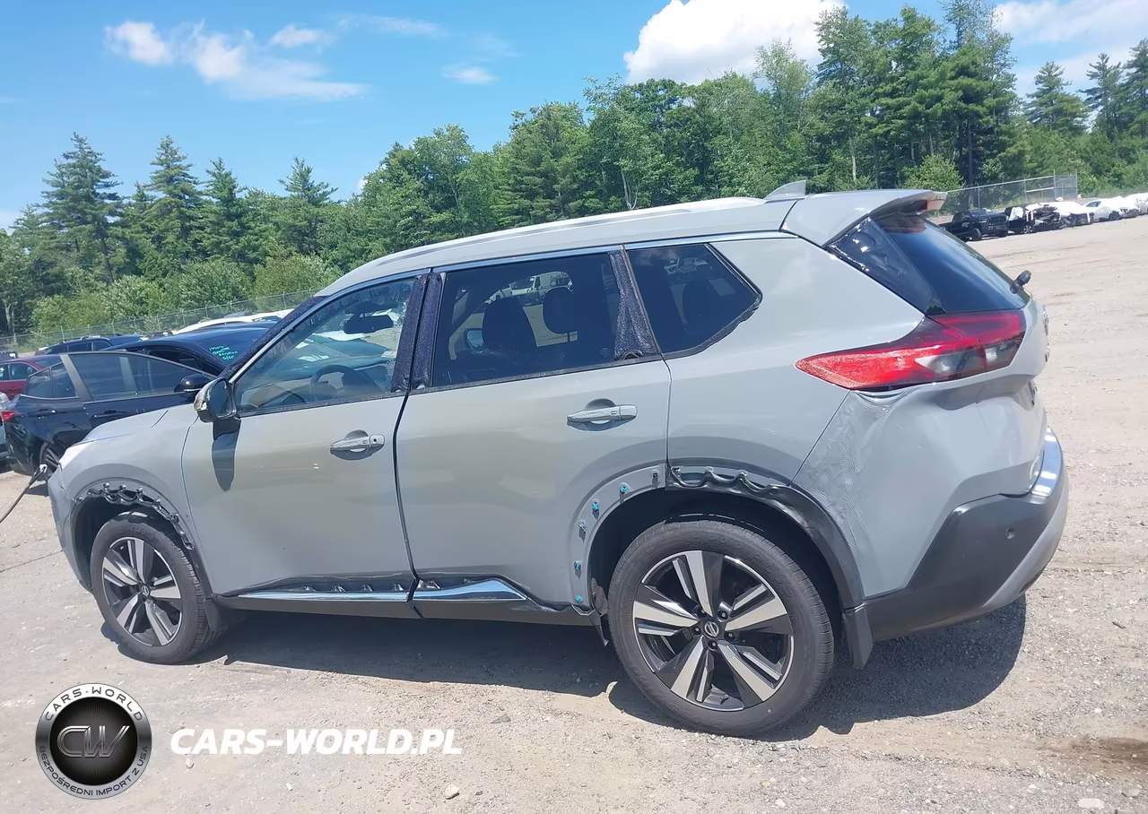 2021 Nissan Rogue Sl Intelligent Awd VIN:JN8AT3CB1MW239333 - 6