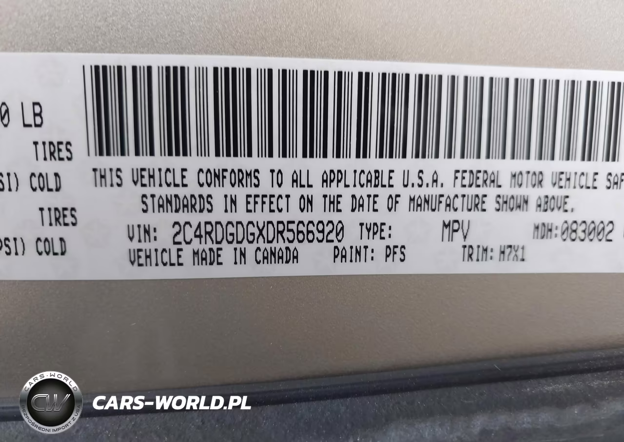 2013 Dodge Grand Caravan Crew VIN:2C4RDGDGXDR566920 - 9