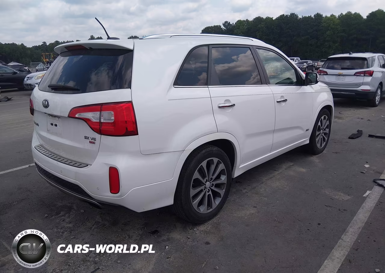 2014 Kia Sorento Sx V6 VIN:5XYKWDA77EG524225 - 4