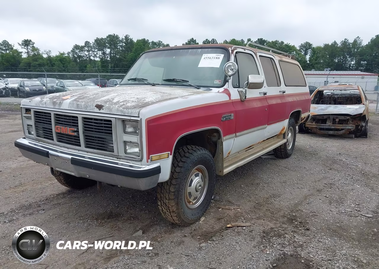 1988 GMC Suburban V25 Conventional VIN:1GKGV26K0JF503826 - 2