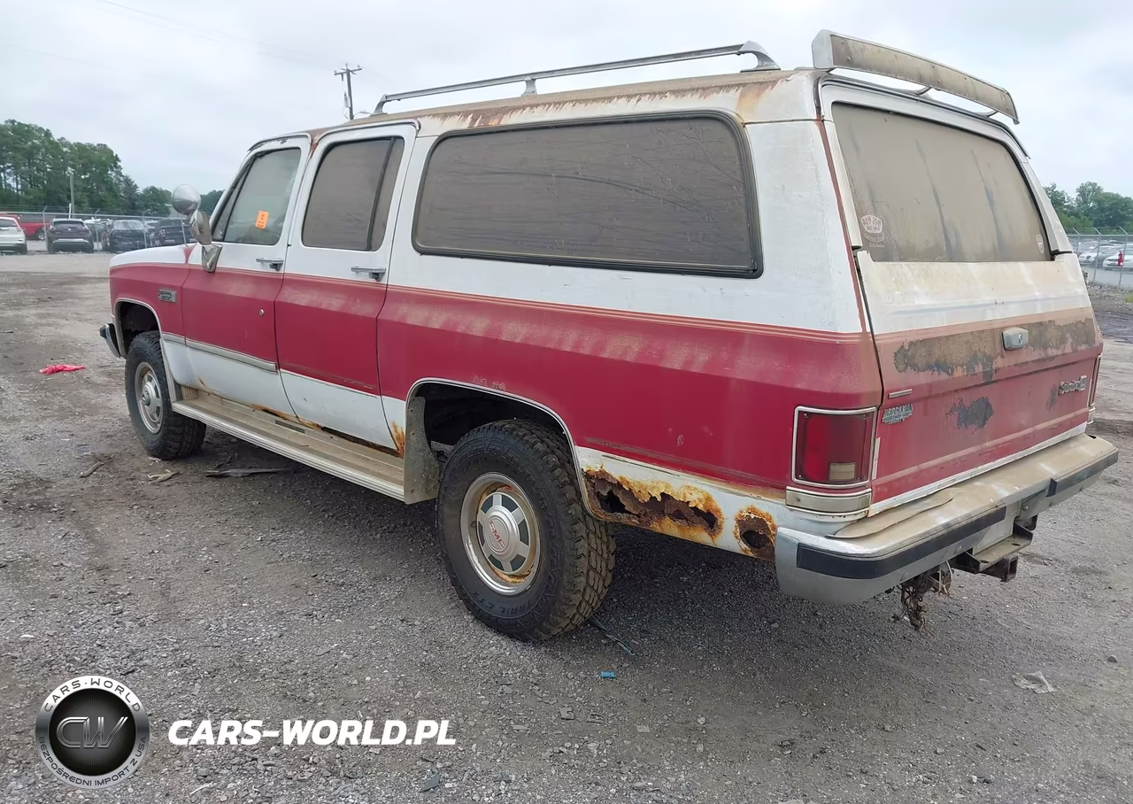 1988 GMC Suburban V25 Conventional VIN:1GKGV26K0JF503826 - 3