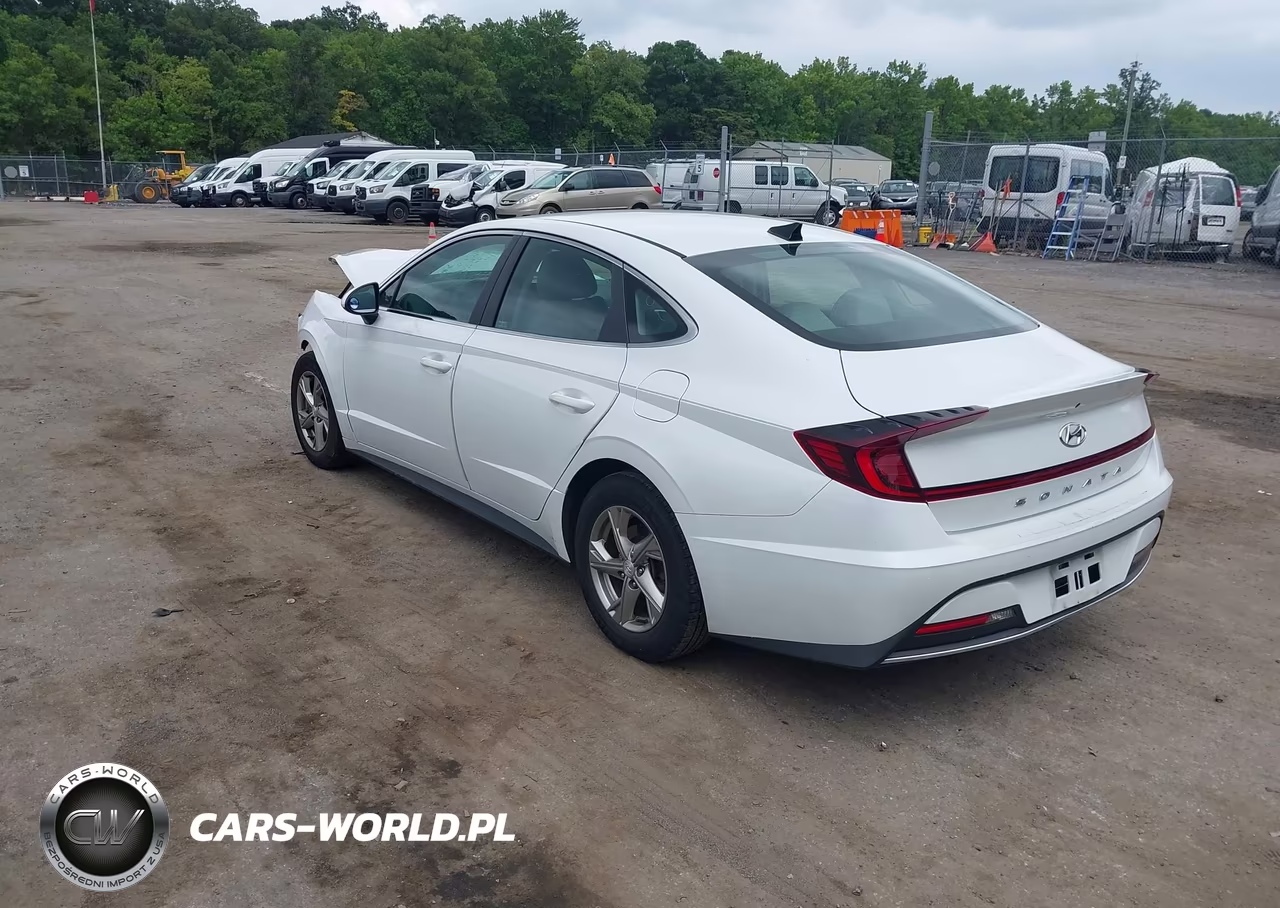 2021 Hyundai Sonata Se VIN:5NPEG4JA7MH100993 - 3