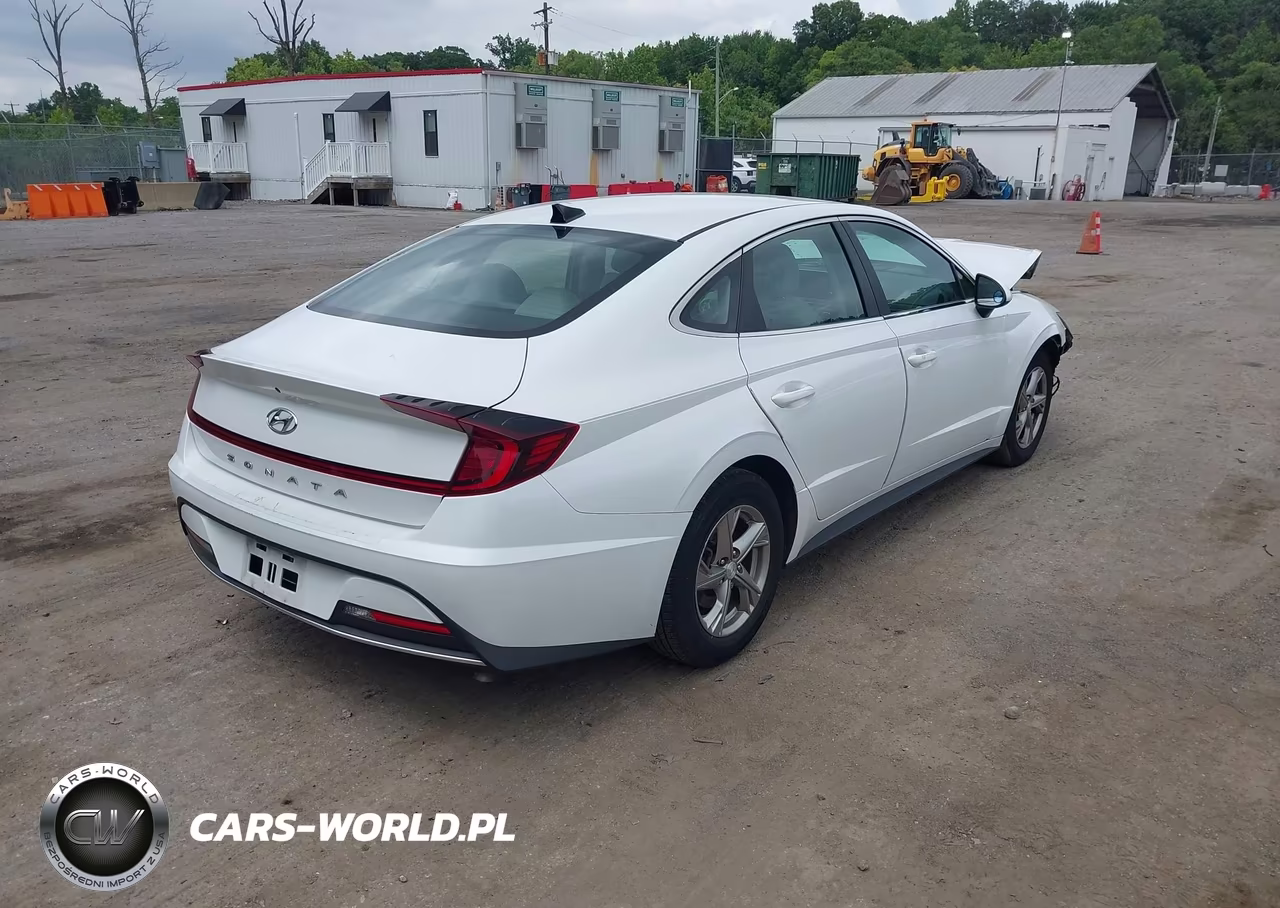 2021 Hyundai Sonata Se VIN:5NPEG4JA7MH100993 - 4