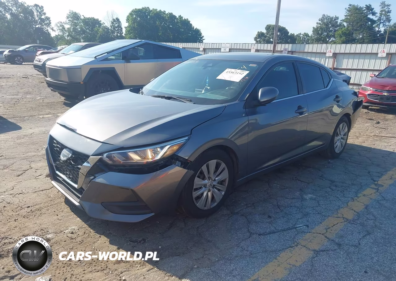 2020 Nissan Sentra S Xtronic Cvt VIN:3N1AB8BV5LY296006 - 2