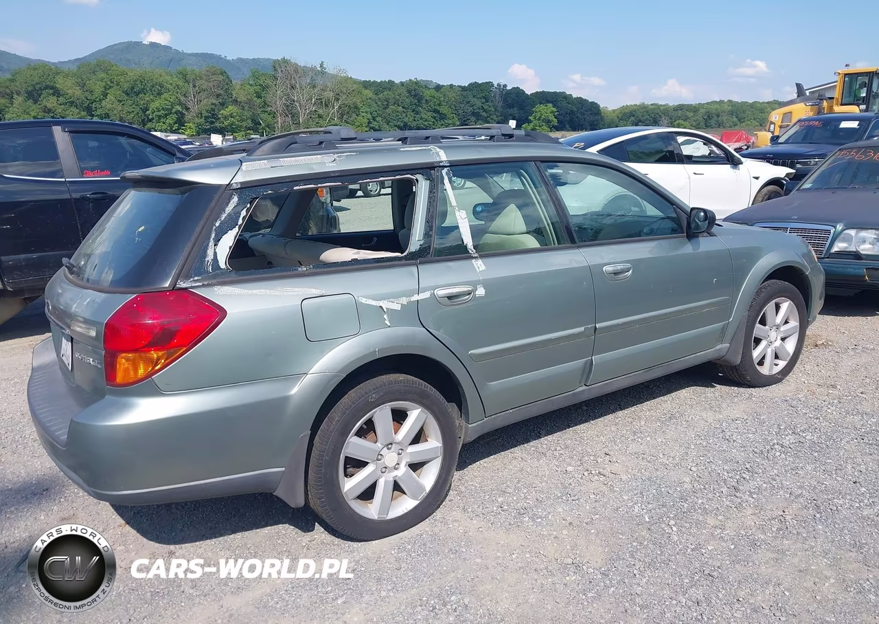 2006 Subaru Outback 2.5I VIN:4S4BP61C067333178 - 4