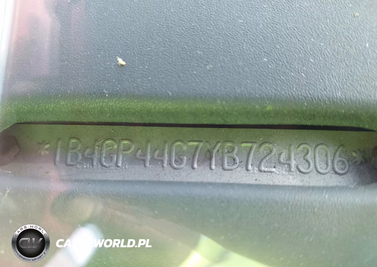 2000 Dodge Grand Caravan Se VIN:1B4GP44G7YB724306 - 9