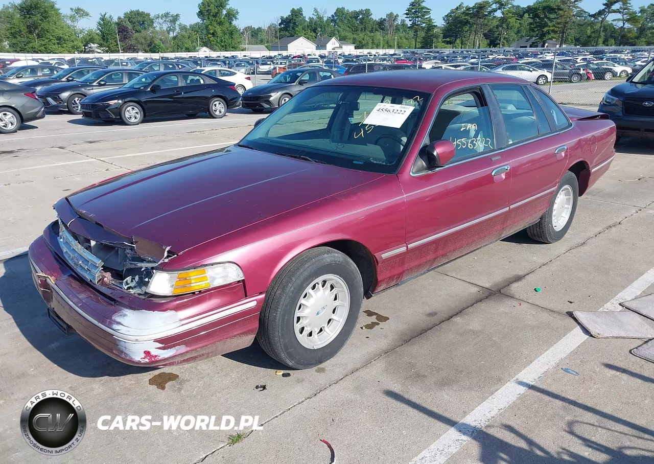 1996 Ford Crown Victoria Lx VIN:2FALP74W4TX128687 - 2