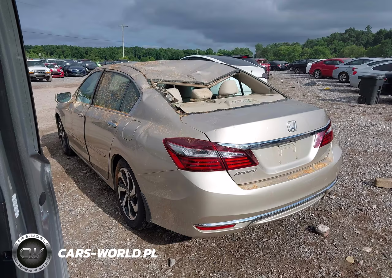 2016 Honda Accord Ex VIN:1HGCR2F76GA020164 - 3
