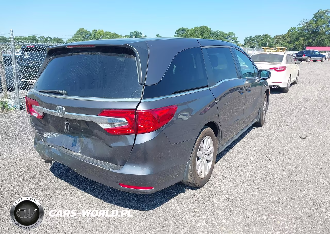 2020 Honda Odyssey Lx VIN:5FNRL6H23LB013032 - 4
