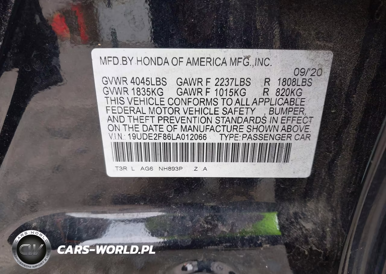 2020 Acura Ilx Premium A-Spec Packages-Technology A-Spec Packages VIN:19UDE2F86LA012066 - 9