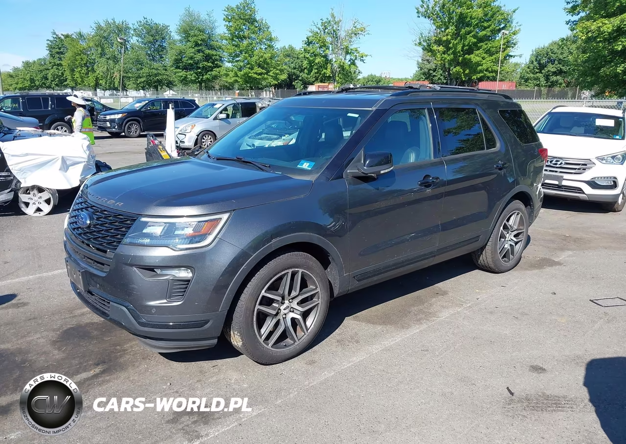 2018 Ford Explorer Sport VIN:1FM5K8GT0JGB96508 - 2