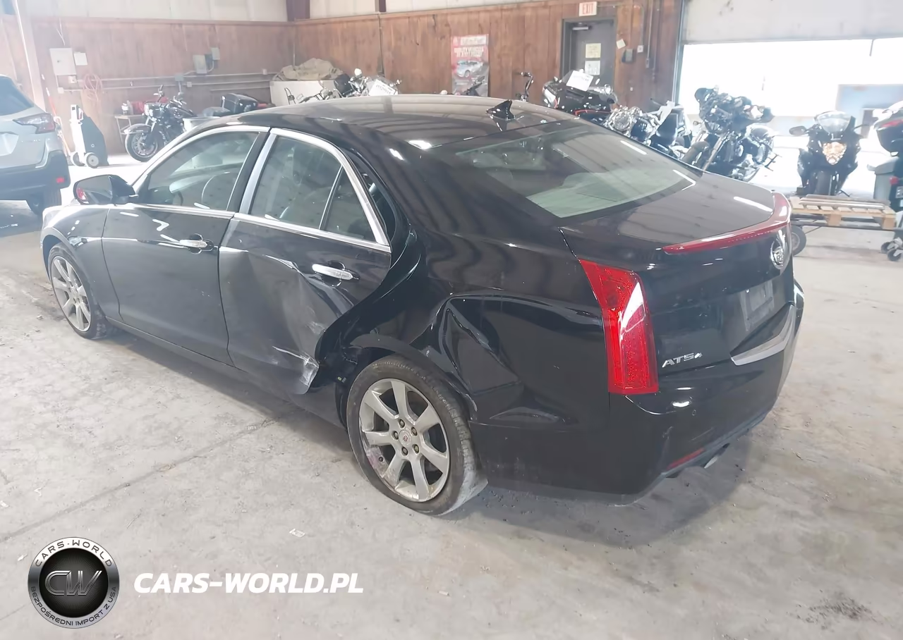 2014 Cadillac Ats Luxury VIN:1G6AH5RX1E0188354 - 3