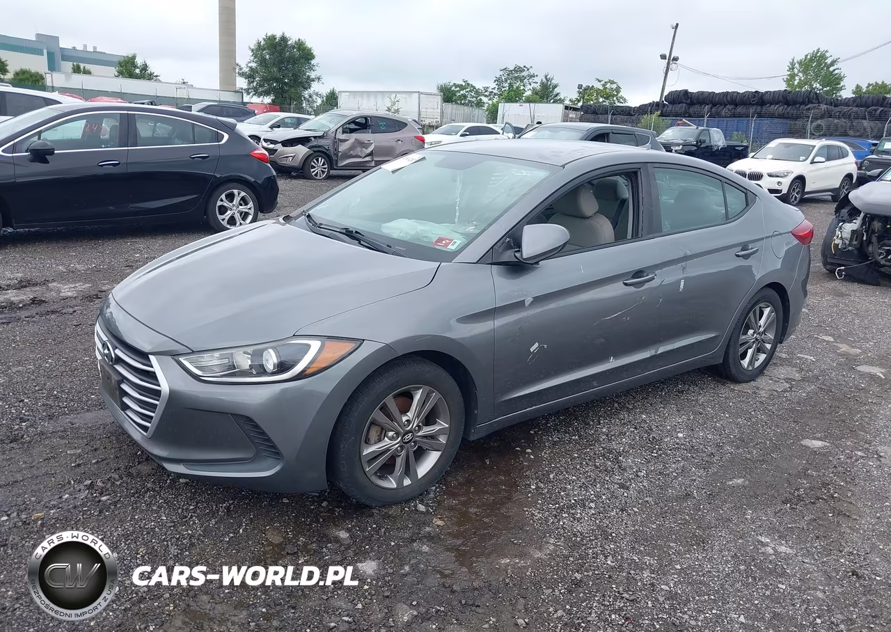 2017 Hyundai Elantra Se VIN:KMHD84LF7HU169935 - 2