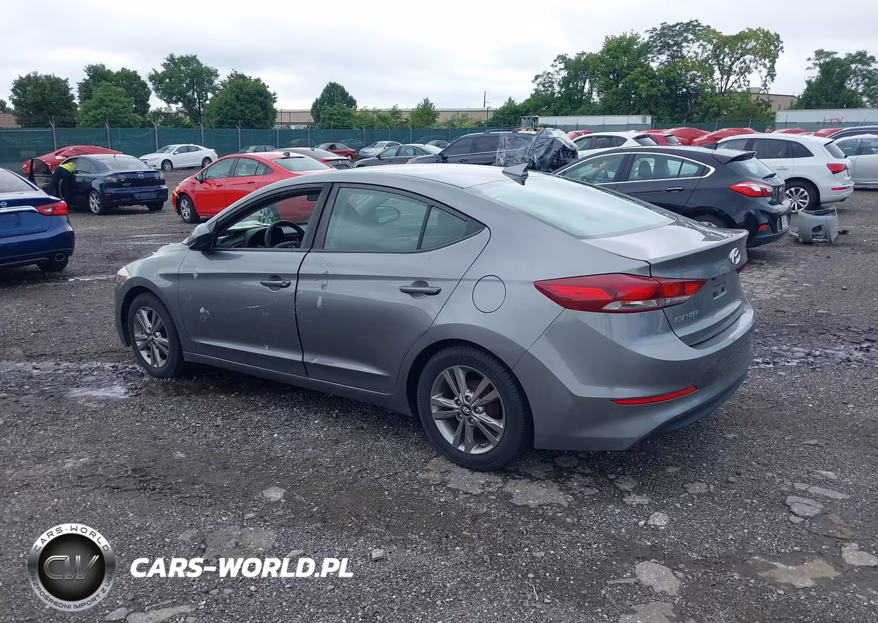2017 Hyundai Elantra Se VIN:KMHD84LF7HU169935 - 3