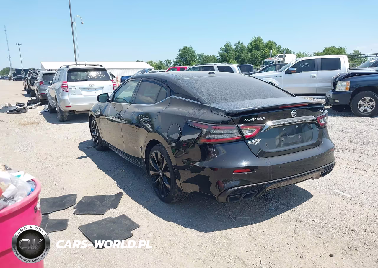 2019 Nissan Maxima 3.5 Sr VIN:1N4AA6AV2KC376074 - 3