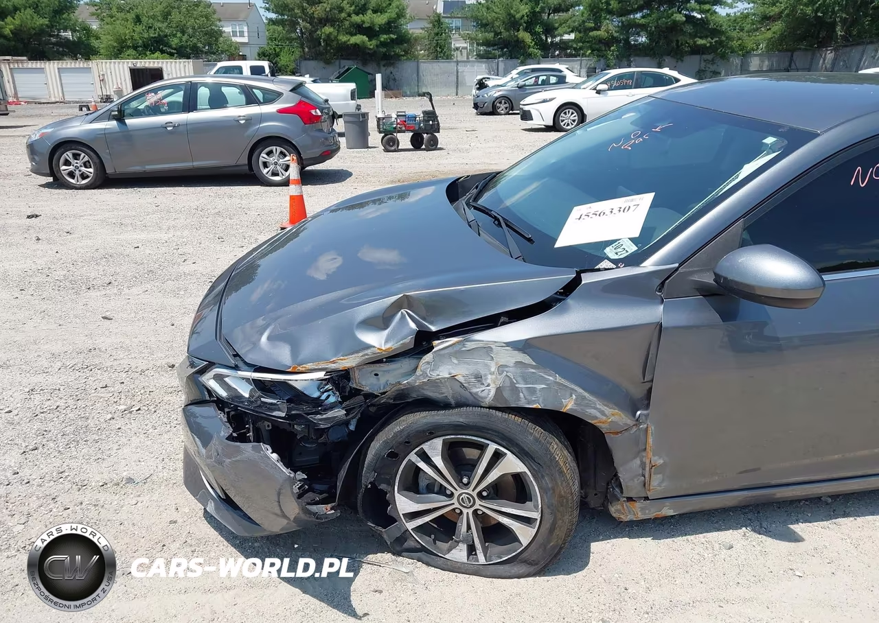 2022 Nissan Sentra Sv Xtronic Cvt VIN:3N1AB8CVXNY299002 - 17