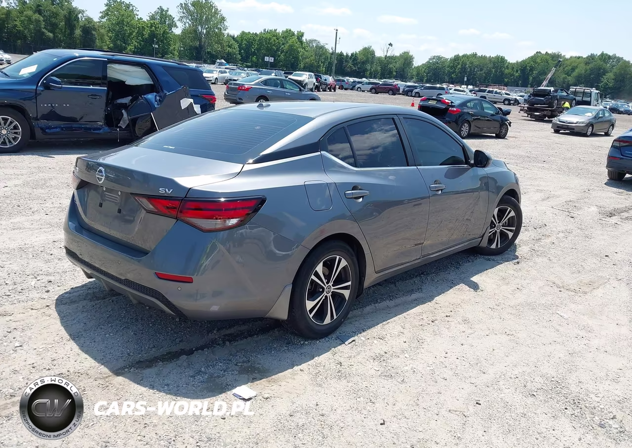 2022 Nissan Sentra Sv Xtronic Cvt VIN:3N1AB8CVXNY299002 - 4