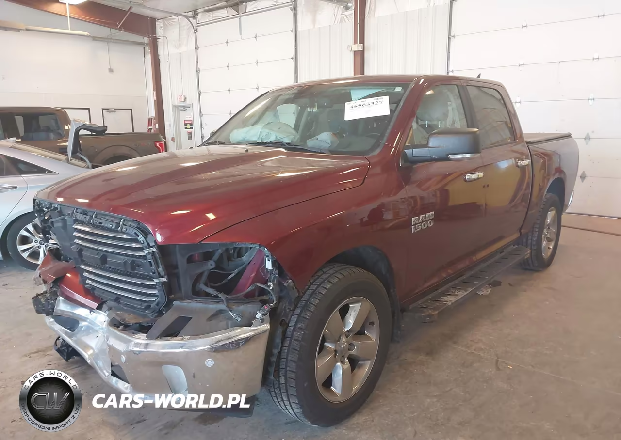 2017 Ram 1500 Big Horn 4X4 5'7 Box VIN:1C6RR7LG1HS522464 - 2